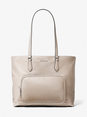 Michael Kors Cara Large Nylon Mulepose Dame Lyse | DKQMX1244