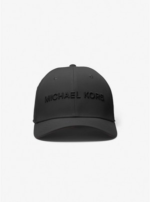 Michael Kors Embroidered Baseball Hat Herre Sort | DKMQJ2050